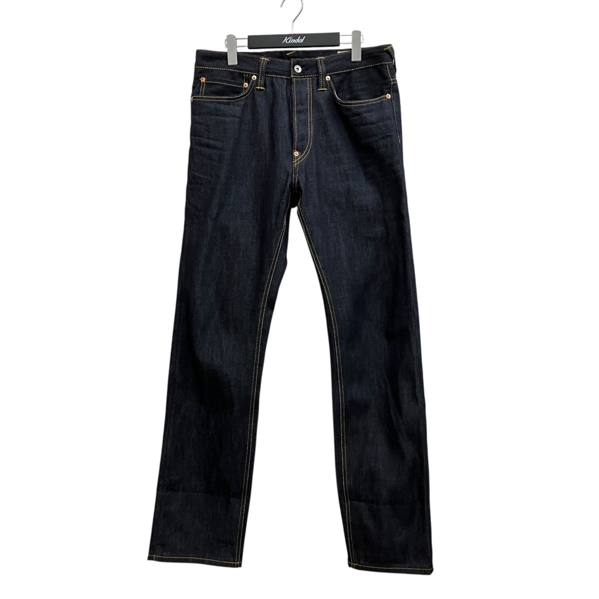 EVISU SEAGULL PRINT POCKETS REGULAR FIT JEANS 2EAHTM5JE123320DN 古着・中古-1枚目のアイテム画像