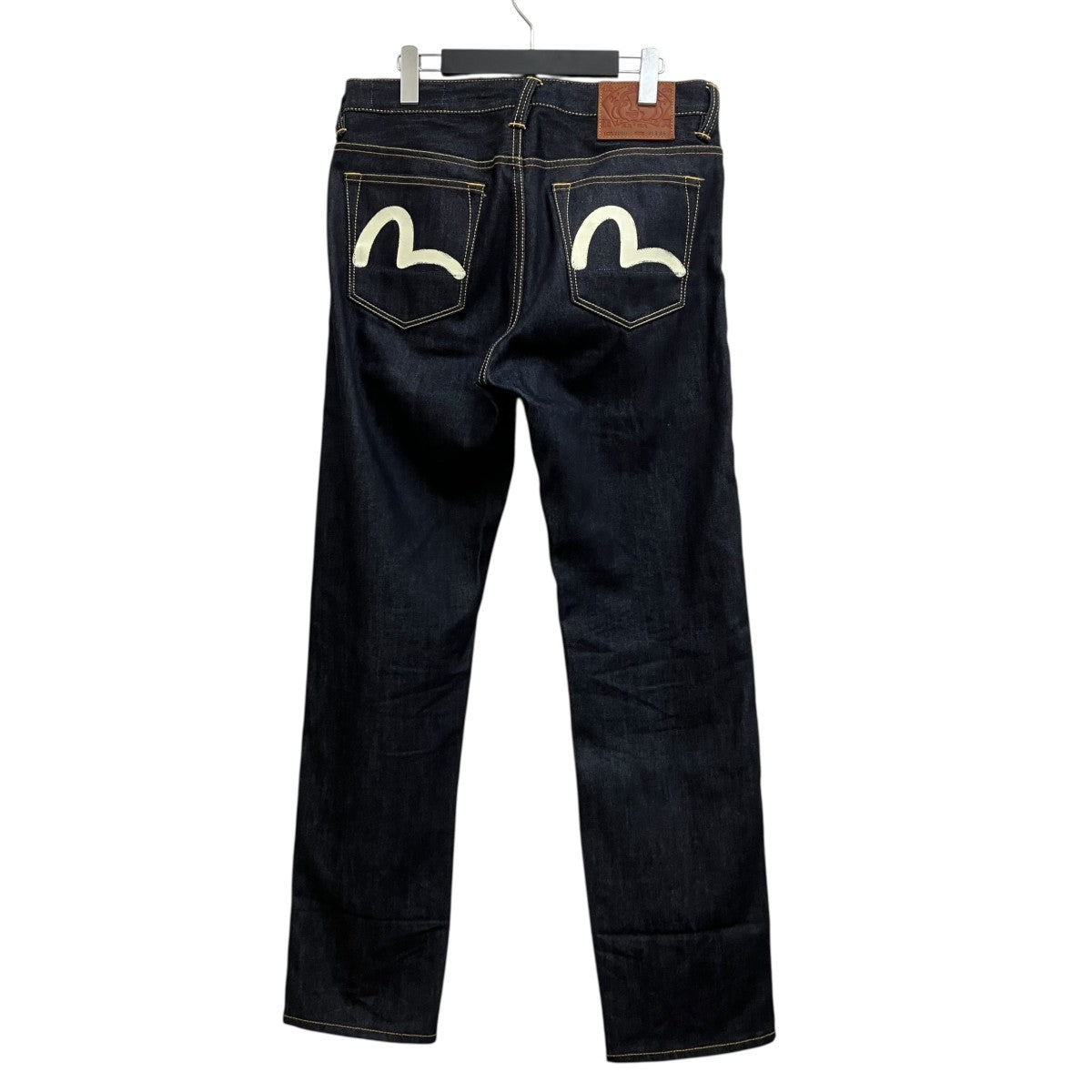EVISU SEAGULL PRINT POCKETS REGULAR FIT JEANS 2EAHTM5JE123320DN 古着・中古-2枚目のアイテム画像