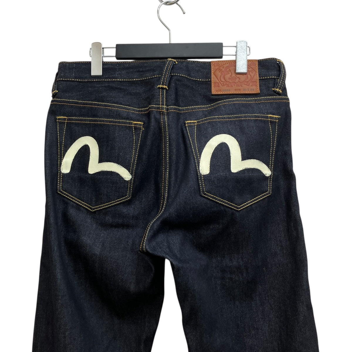 EVISU SEAGULL PRINT POCKETS REGULAR FIT JEANS 2EAHTM5JE123320DN 古着・中古-4枚目のアイテム画像
