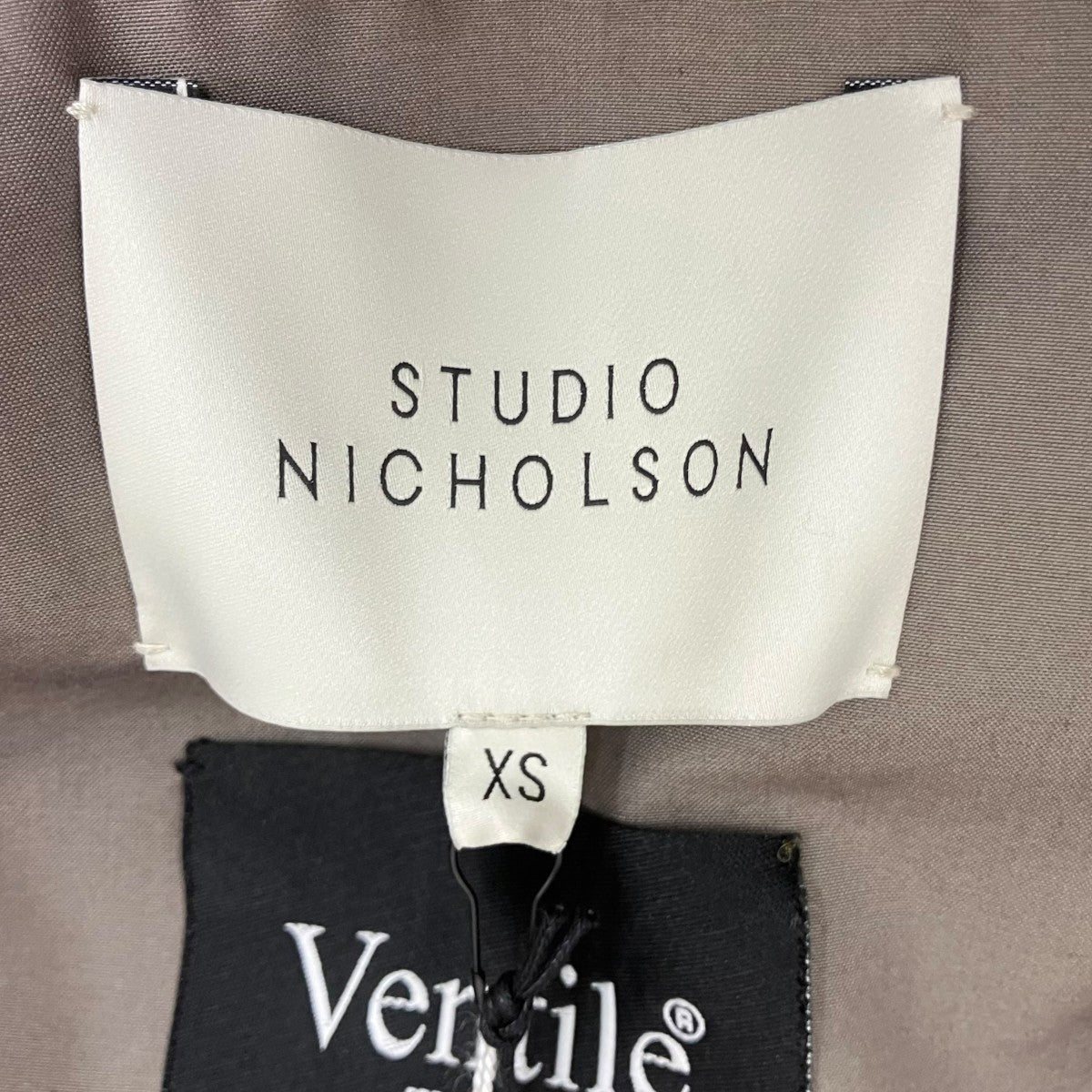 VENTILE MENS VOLUME GABARDINEステンカラーコートMATCH SN-400