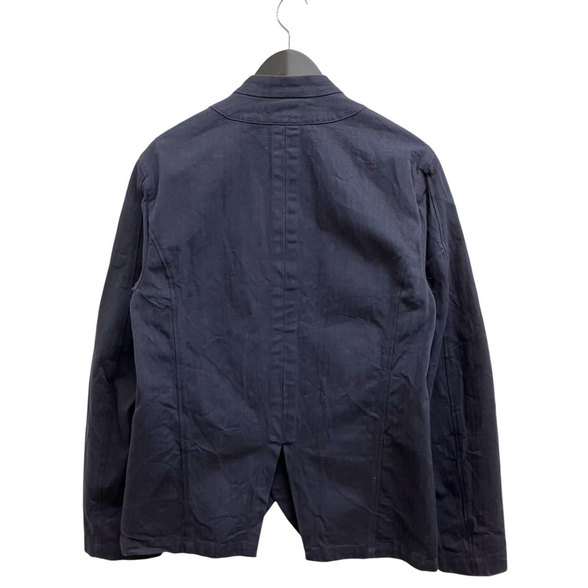 YUTA MATSUOKA 22SS 硫化染ヘリンボーンジャケット 古着・中古-2枚目のアイテム画像