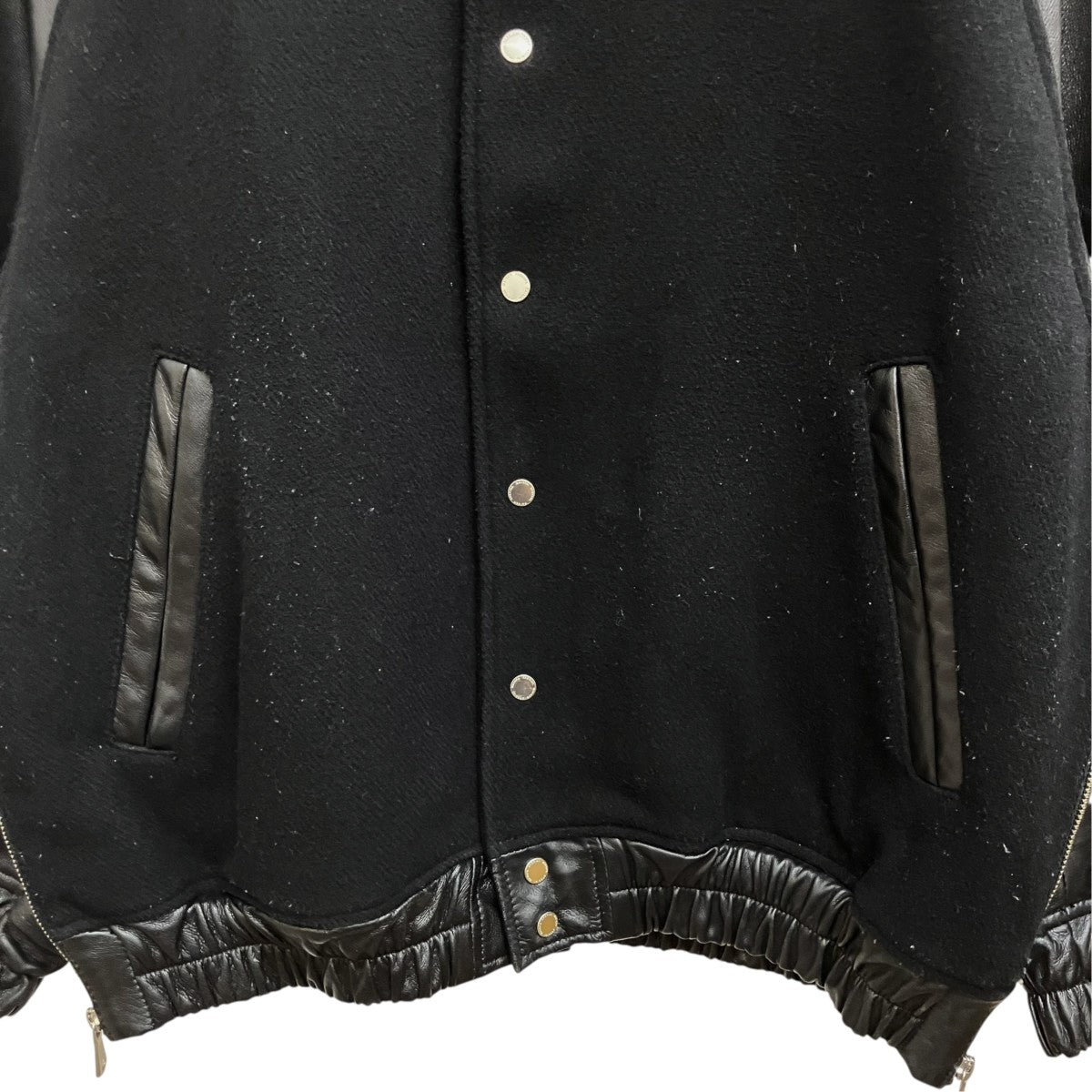 25AW シープレザーメルトンコンビスタジャン 11252211202