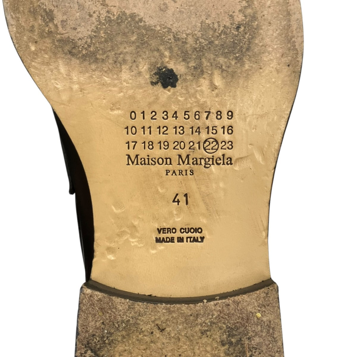 Maison Margiela タッセル足袋ローファー Tabi S97WR0021 古着・中古-8枚目のアイテム画像
