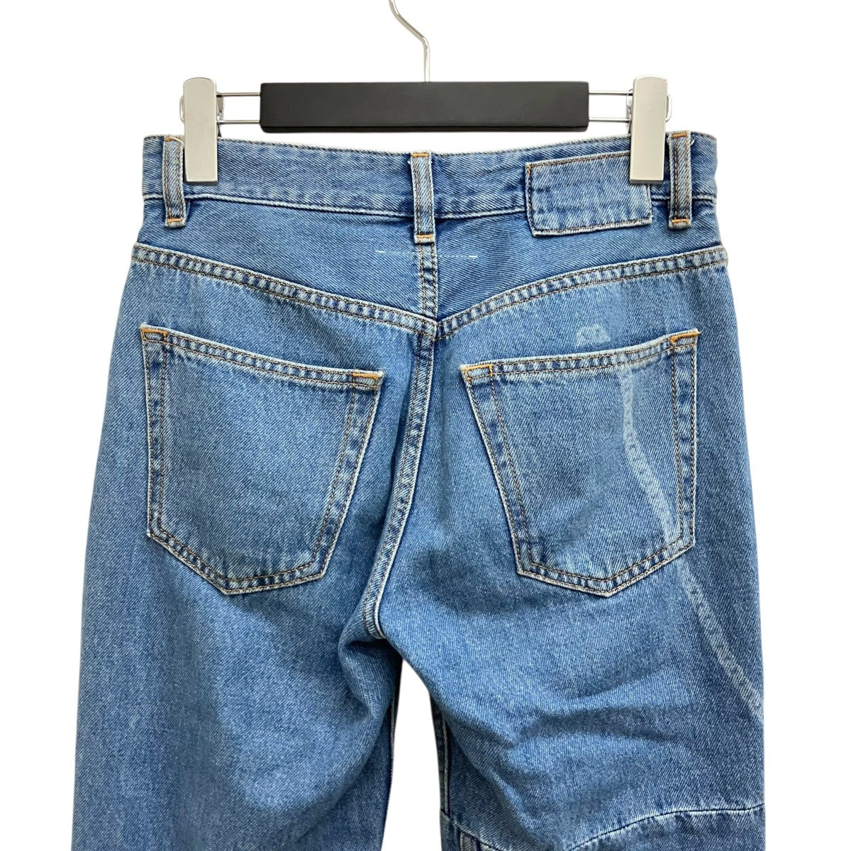 MM6 Maison Margiela 20AWチェーンプリントデニムパンツS52LA0132 古着・中古-4枚目のアイテム画像