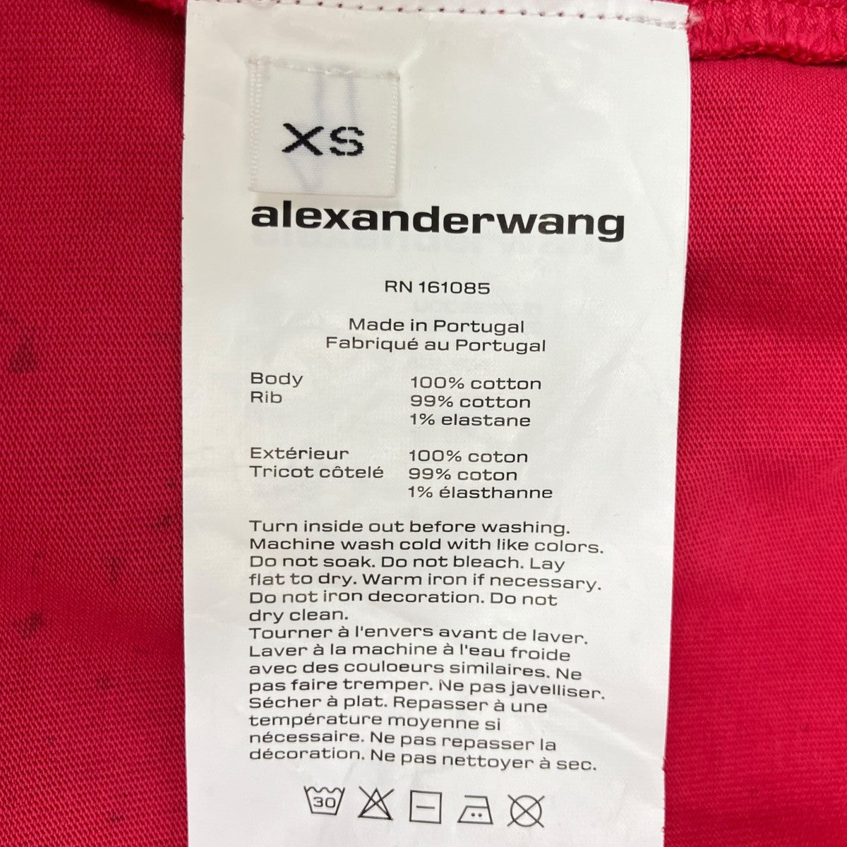 ALEXANDER WANG 23SS長袖TシャツUCC2231621 古着・中古-6枚目のアイテム画像