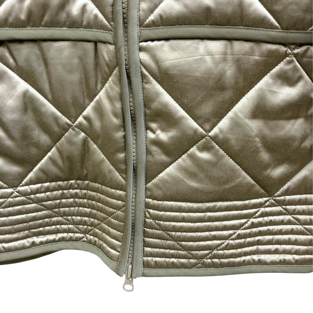 23AWQUILTED SATIN BOMBER MINI DRESSキルティング中綿コートFU-S-OP006