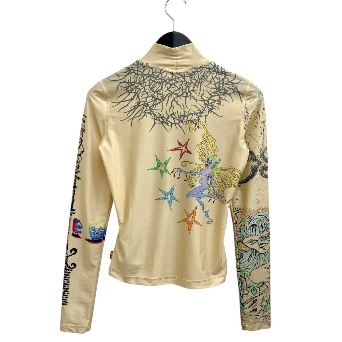 DIESEL T-IMUNモックネックカットソーA16640 古着・中古-2枚目のアイテム画像