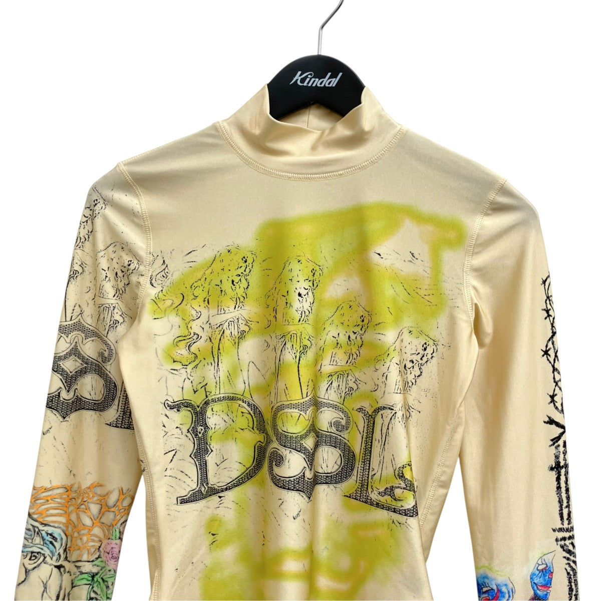 DIESEL T-IMUNモックネックカットソーA16640 古着・中古-3枚目のアイテム画像