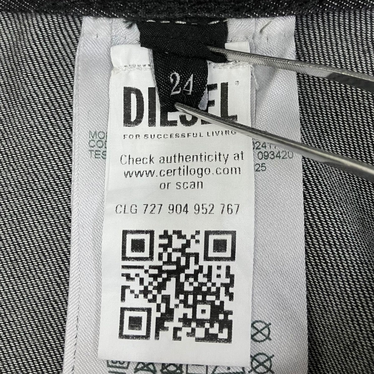 DIESEL DE-ANNIE-S3デニムスカートA20376 古着・中古-5枚目のアイテム画像