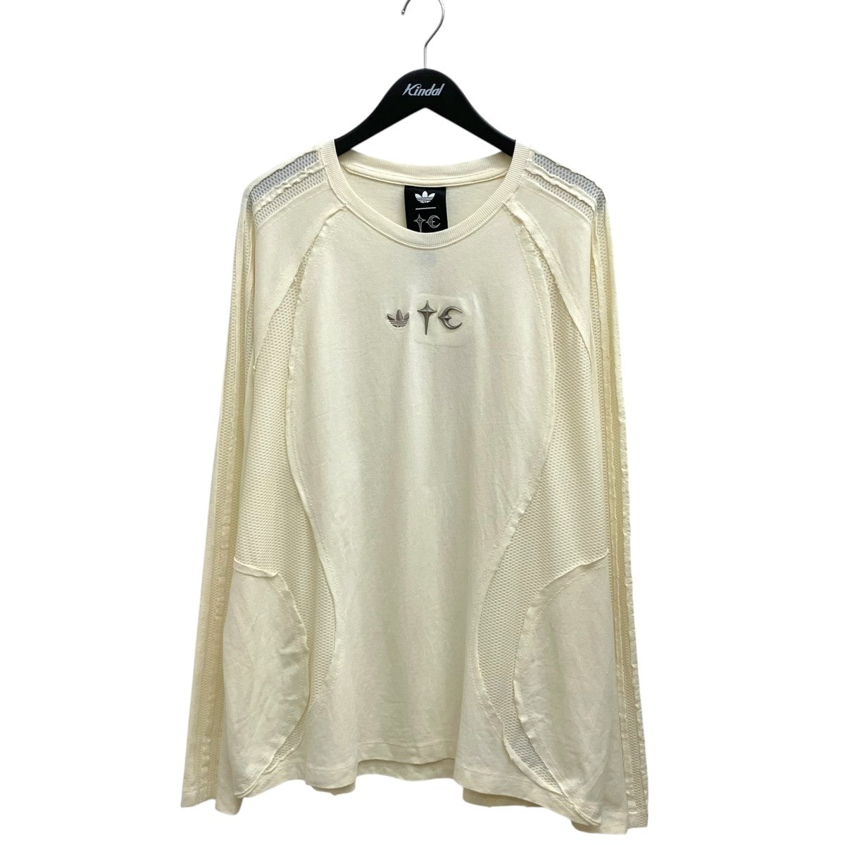 adidas×THUG CLUB TEAMGEIST LONG SLEEVE T-SHIRT長袖カットソーKC2198 古着・中古-1枚目のアイテム画像