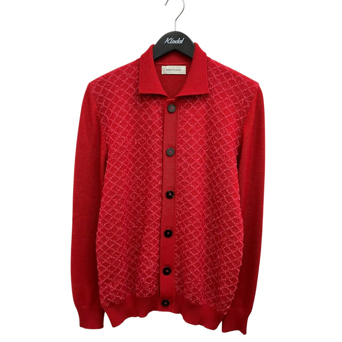 ERNEST W．BAKER BUTTON UP CARDIGANカーディガン 古着・中古-1枚目のアイテム画像