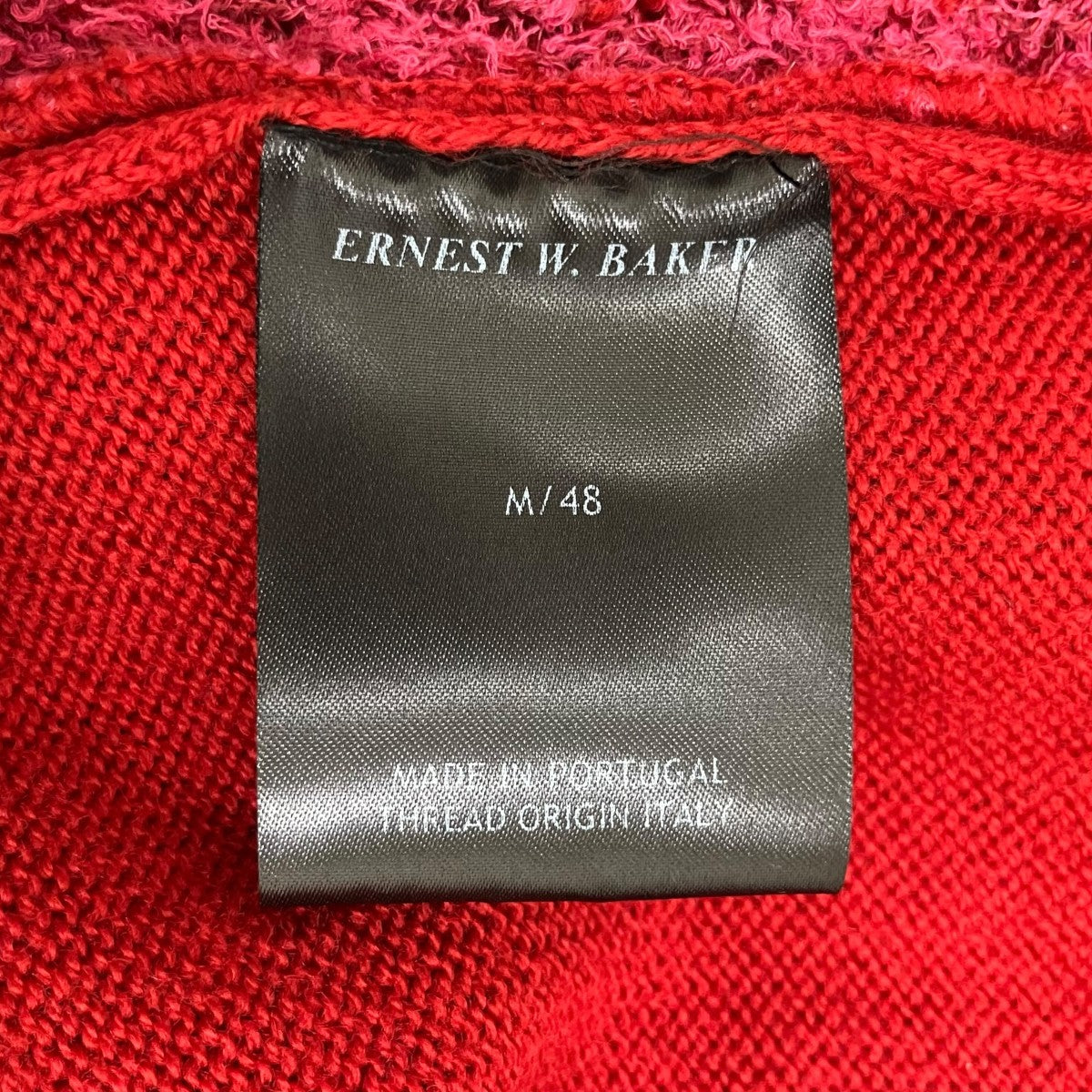 ERNEST W．BAKER BUTTON UP CARDIGANカーディガン 古着・中古-5枚目のアイテム画像