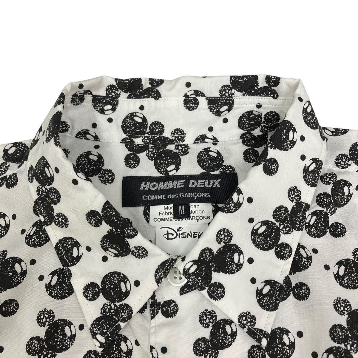 COMME des GARCONS HOMME DEUX Disney長袖シャツDJ-B040 古着・中古-3枚目のアイテム画像