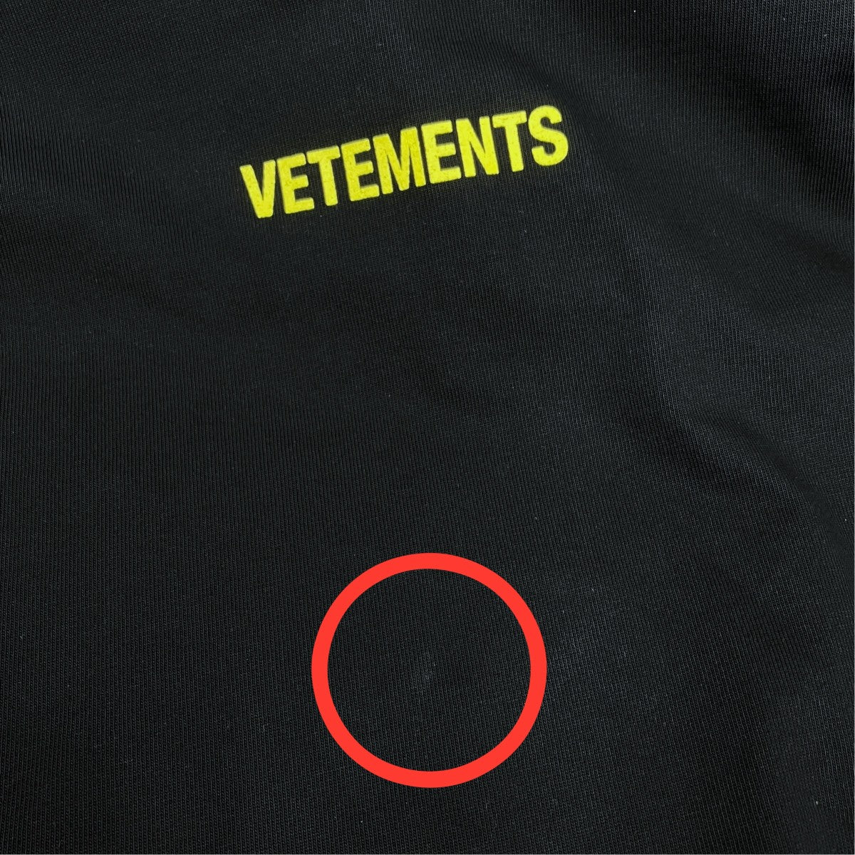VETEMENTS Logo Label Long-Sleeved T-Shirt長袖TシャツUE52T280X 古着・中古-7枚目のアイテム画像