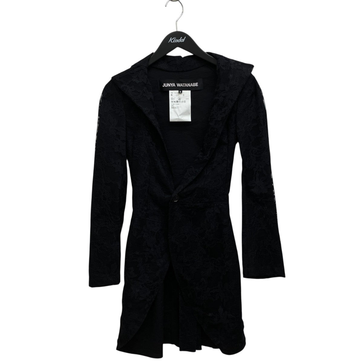 JUNYA WATANABE ジャガードロングジャケット AD2025 JQ-J026 古着・中古-1枚目のアイテム画像