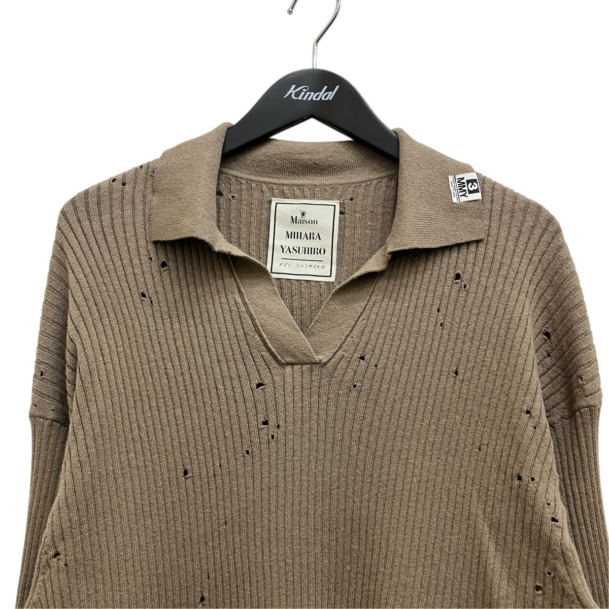Maison MIHARA YASUHIRO DISTRESSED KNIT PULLOVER K16SW712 古着・中古-3枚目のアイテム画像