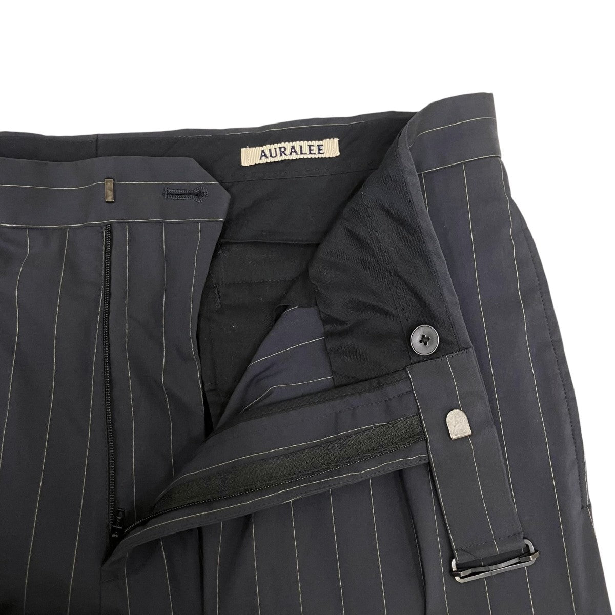 FINX NYLON STRETCH WIDE SLACKSスラックスA21SP02FN
