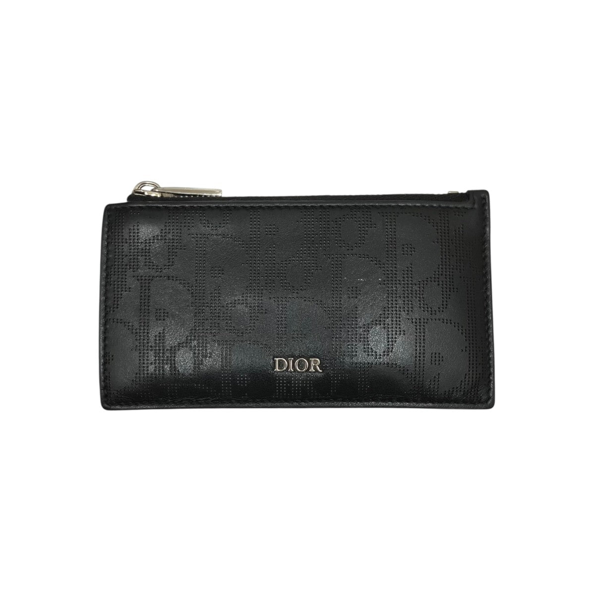 フラグメントケース オブリーク Zip Card Holder Dior Oblique Galaxy Leatherカードケース2ESBC250VPD