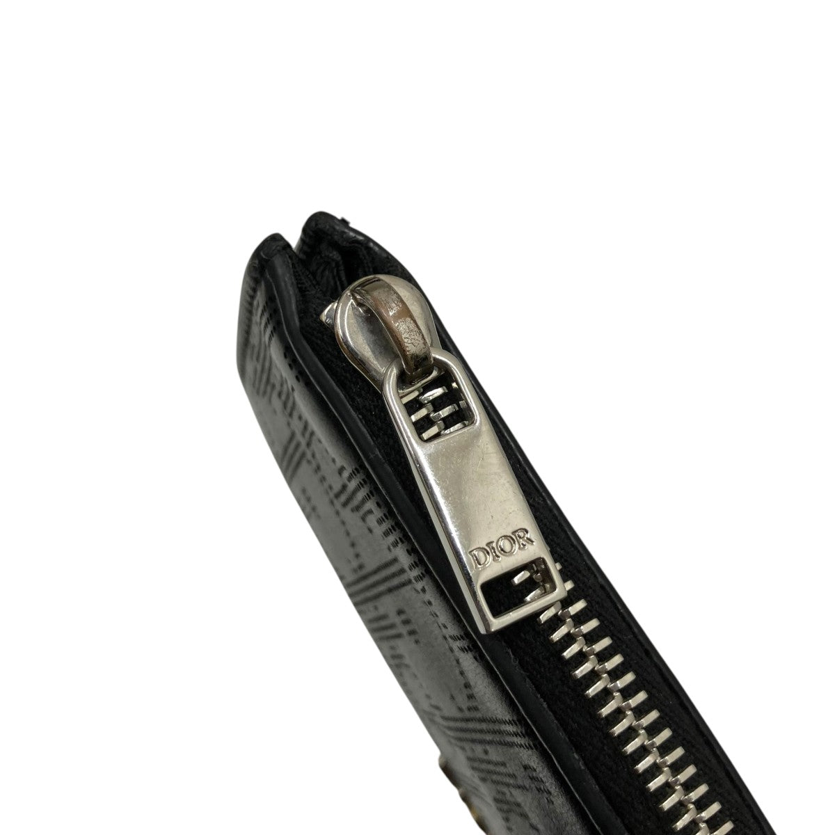 フラグメントケース オブリーク Zip Card Holder Dior Oblique Galaxy Leatherカードケース2ESBC250VPD