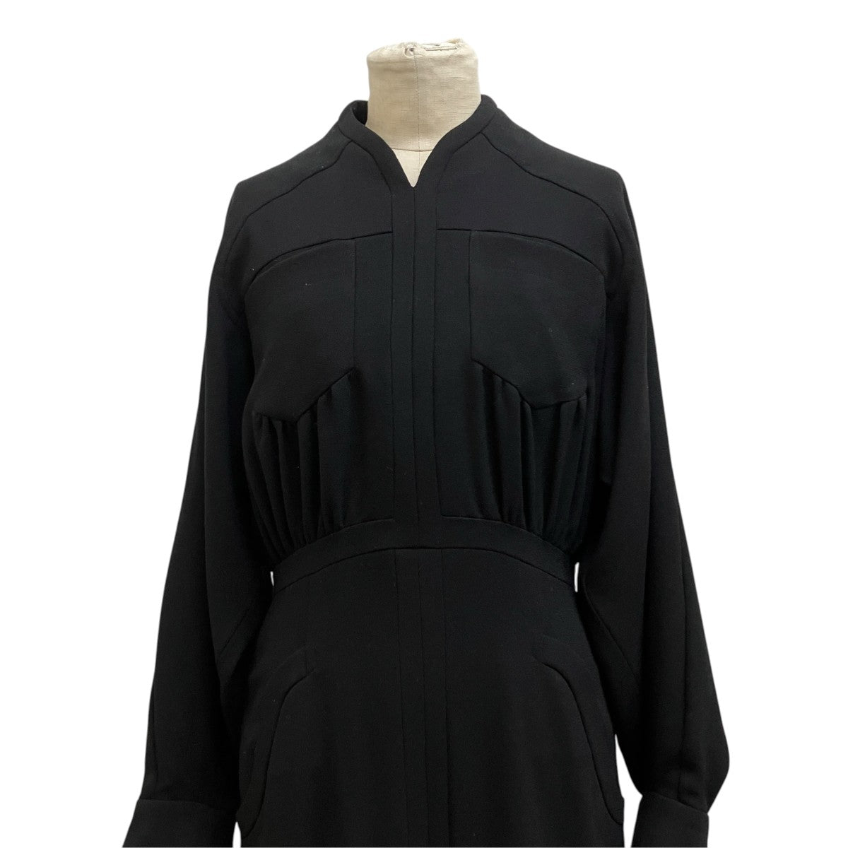 Wool Georgette Flare Dress ／MM21FW-DR050