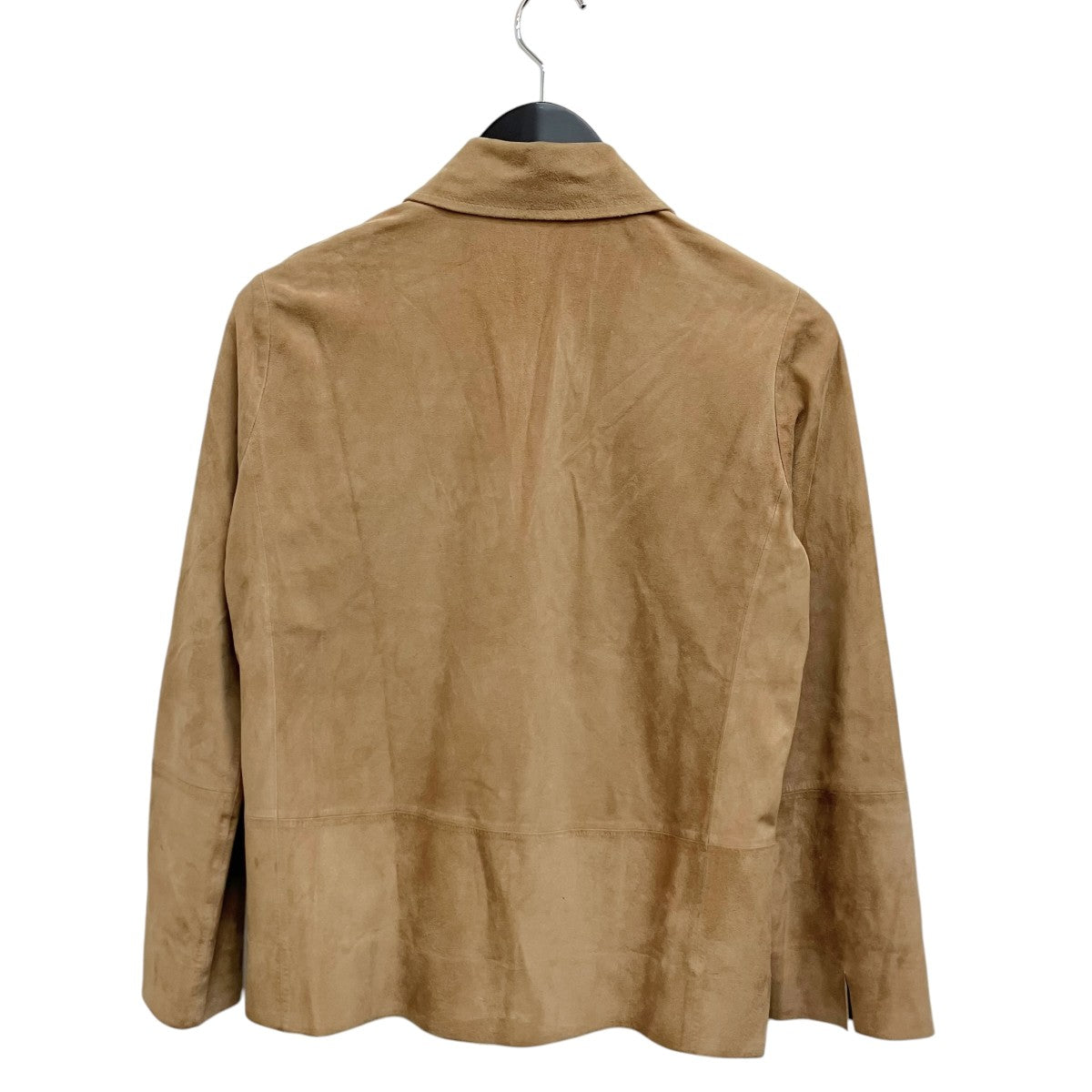 LOUIS VUITTON ジップアップレザージャケット 古着・中古-2枚目のアイテム画像