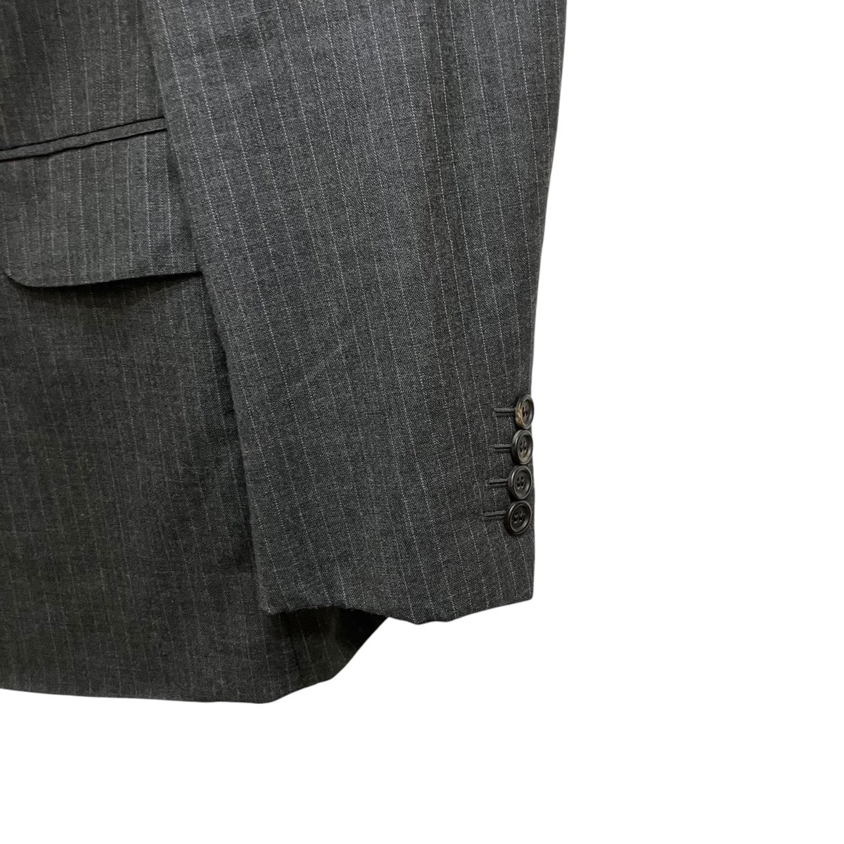 dunhill ストライプテーラードジャケット 古着・中古-4枚目のアイテム画像