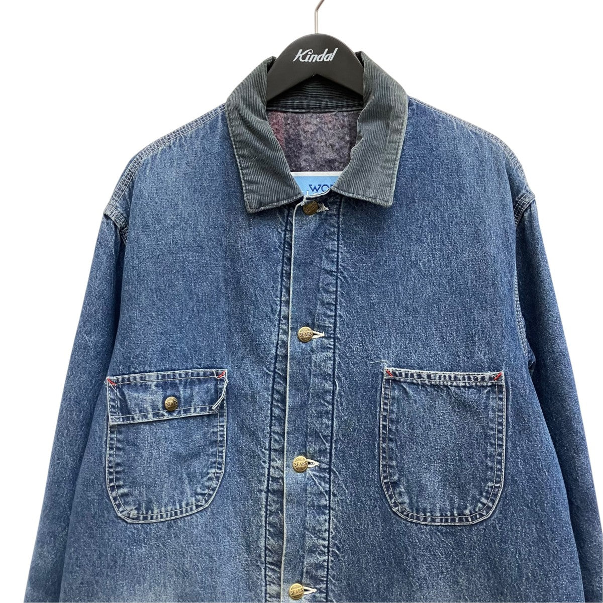 VINTAGE(ヴィンテージ) 70s Sears Work Leisure 裏地ブランケット付