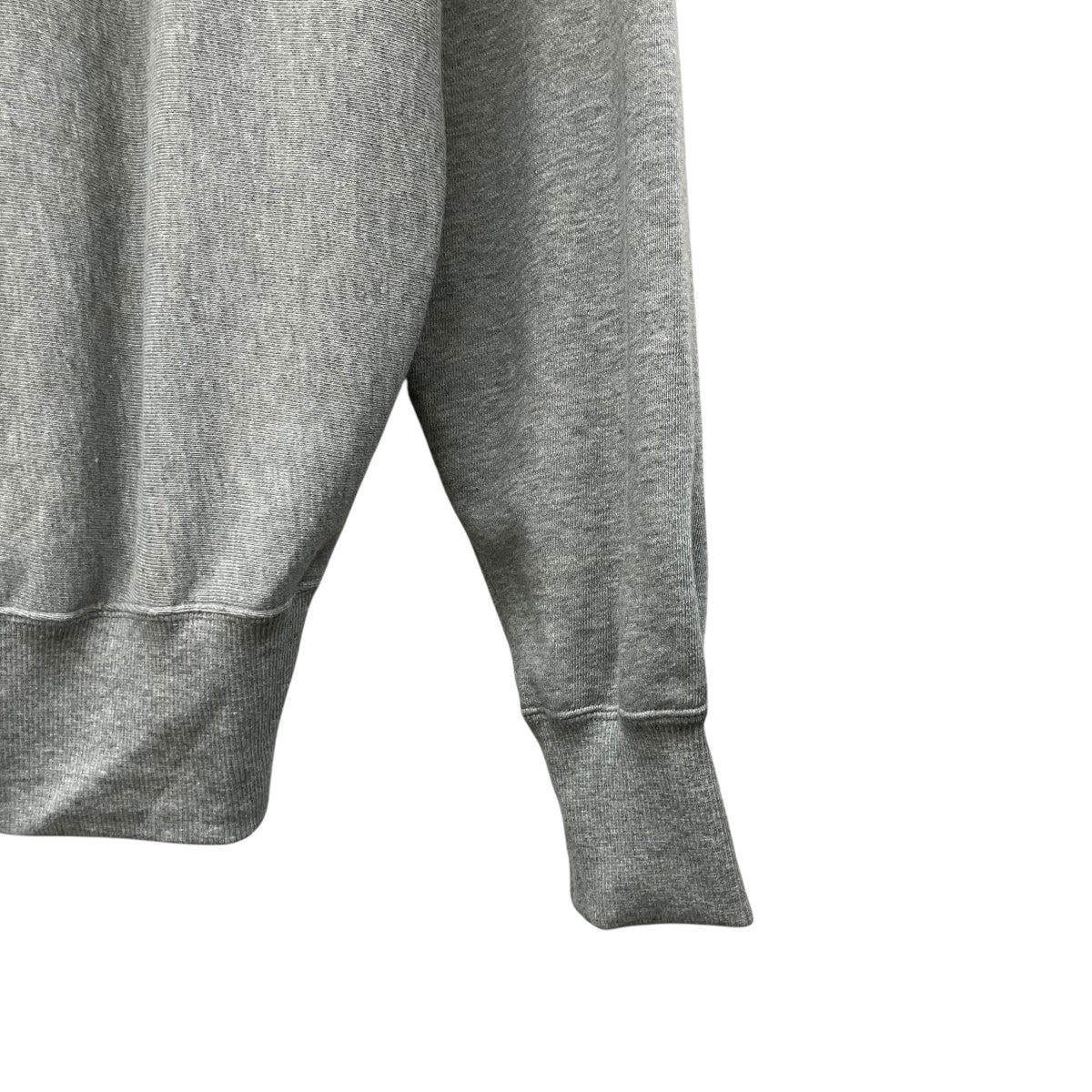 EXCLUSIVE SWEAT STUCKED HOODIE WITH CHAIN  5B014-0426-GR