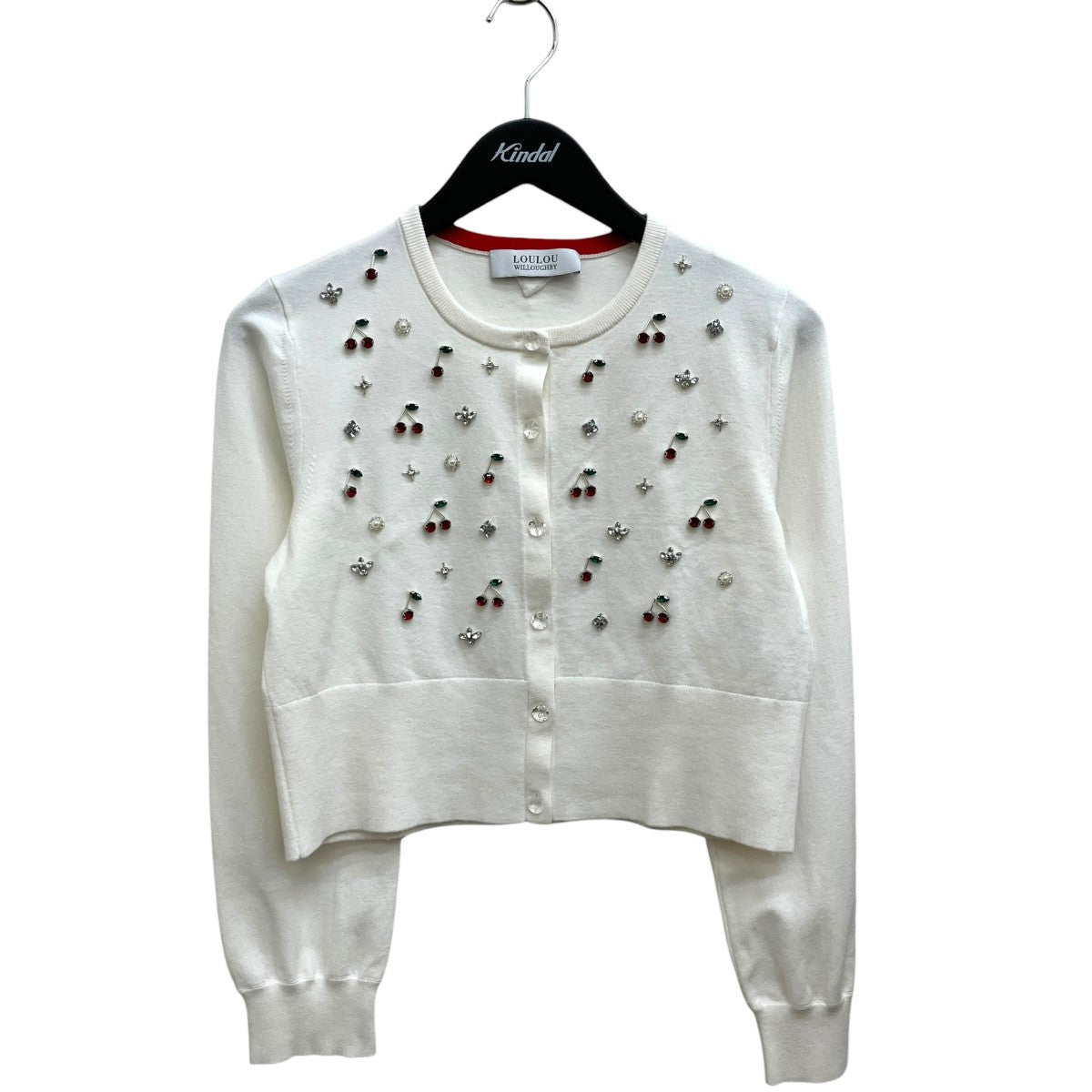 26SS CHERRYビジューカーディガン 21261016100