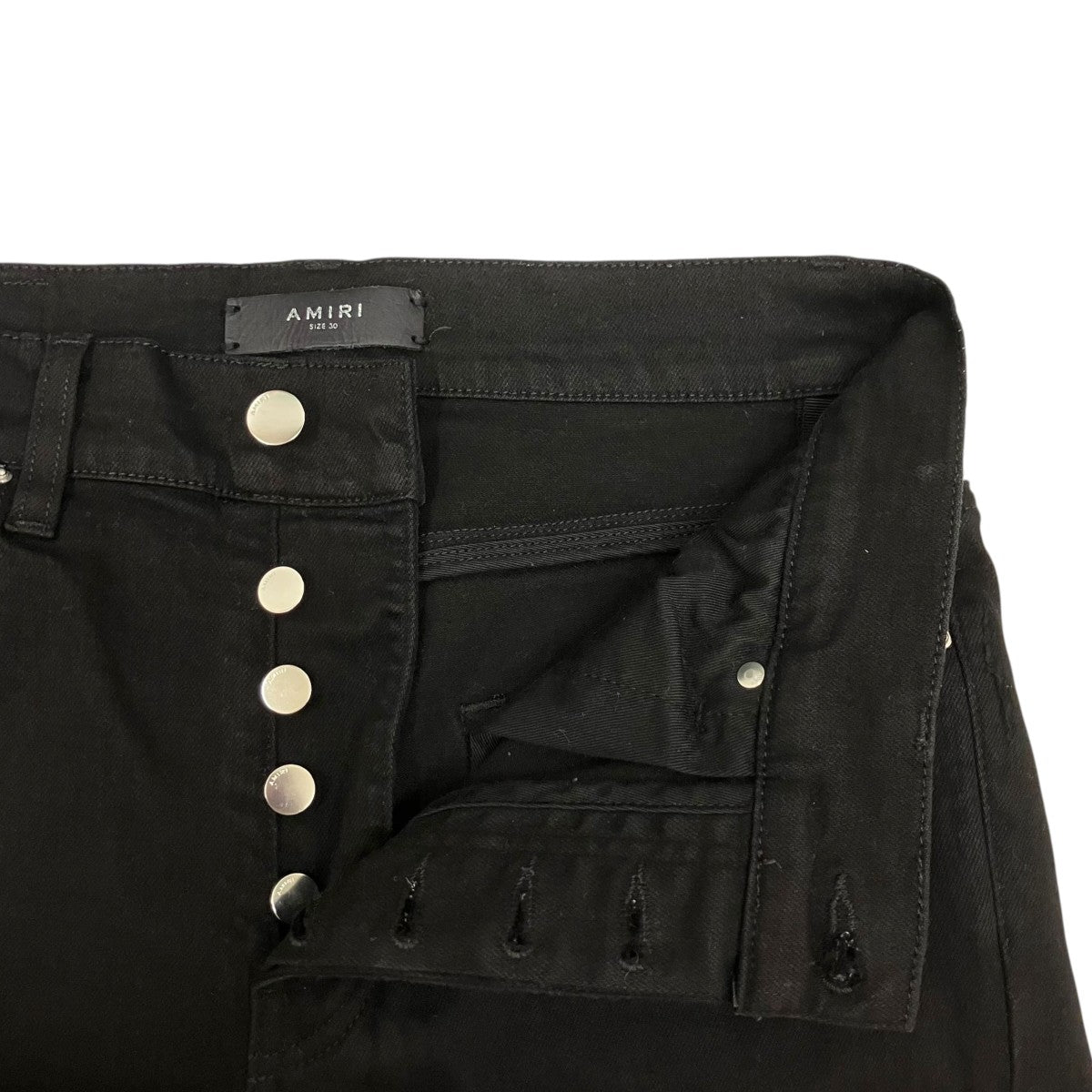AMIRI ダメージ加工 ストレッチスキニーパンツ 古着・中古-7枚目のアイテム画像