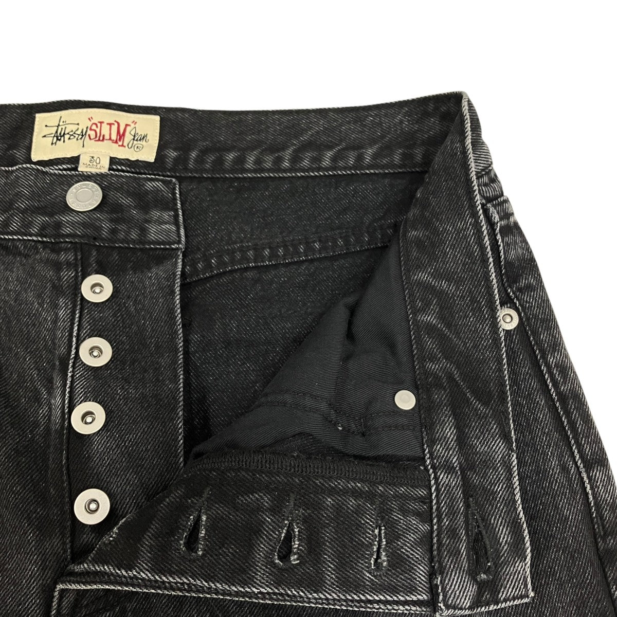 stussy 26SSSlim Jean Denimデニムパンツ116763 古着・中古-4枚目のアイテム画像