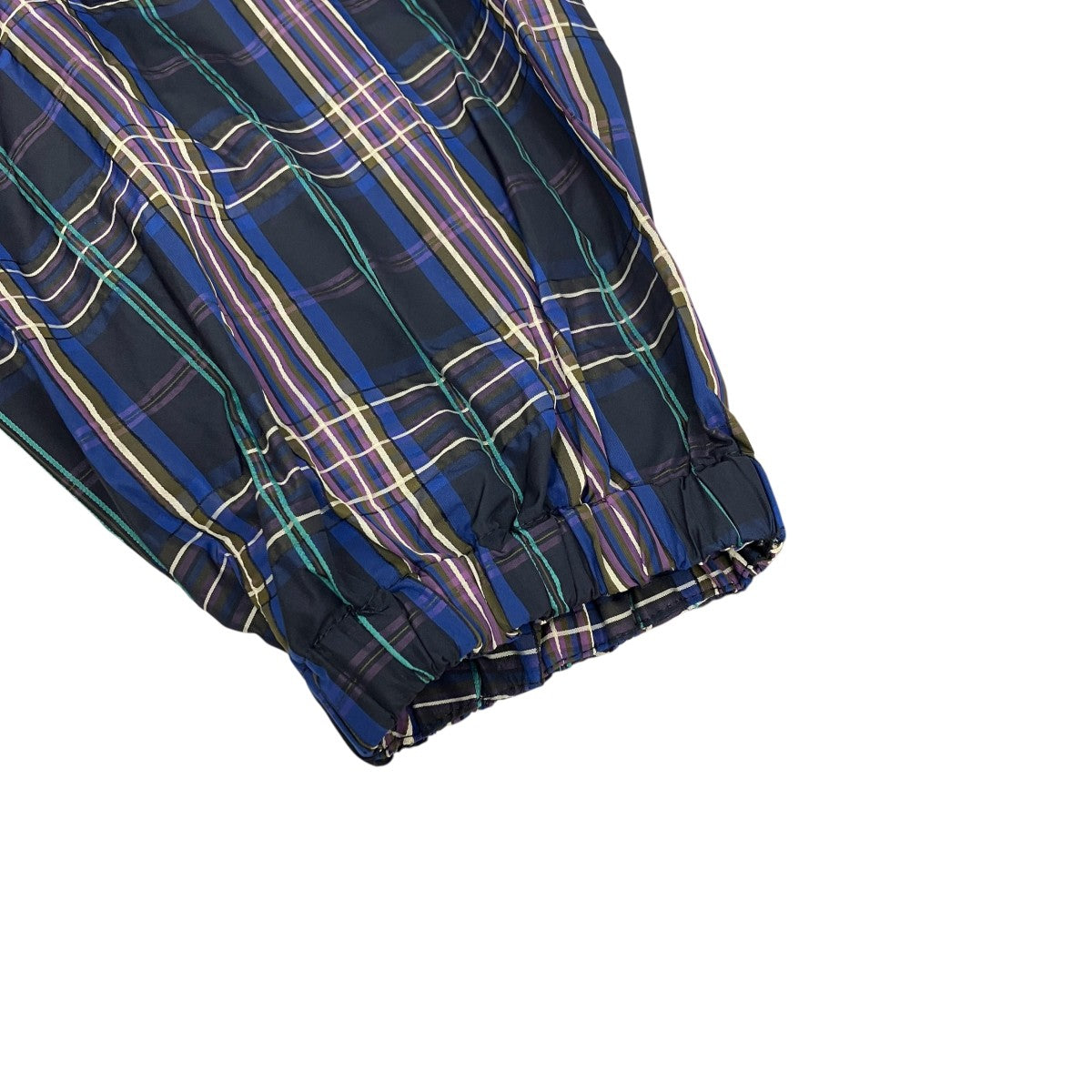 WHITE MOUNTAINEERING 25SS WIDE GUSSET SLEEVE DOBBY CHECK ANORAK WM2571112 古着・中古-4枚目のアイテム画像