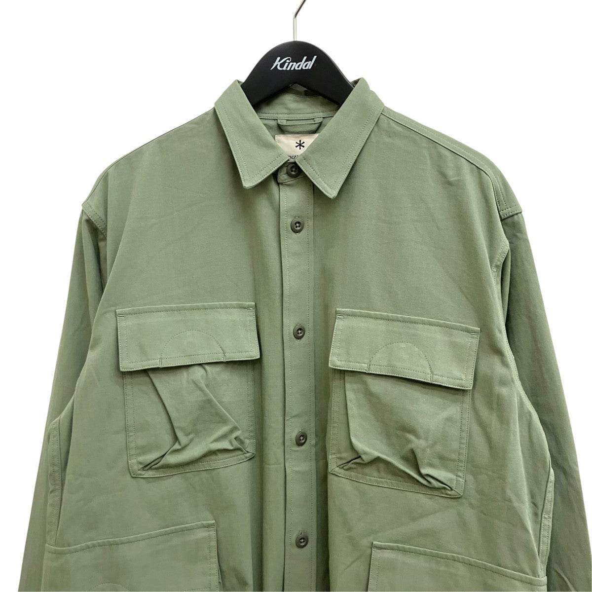 snow peak TAKIBI Herringbone Shirt Jacket SH-26SU004 古着・中古-3枚目のアイテム画像