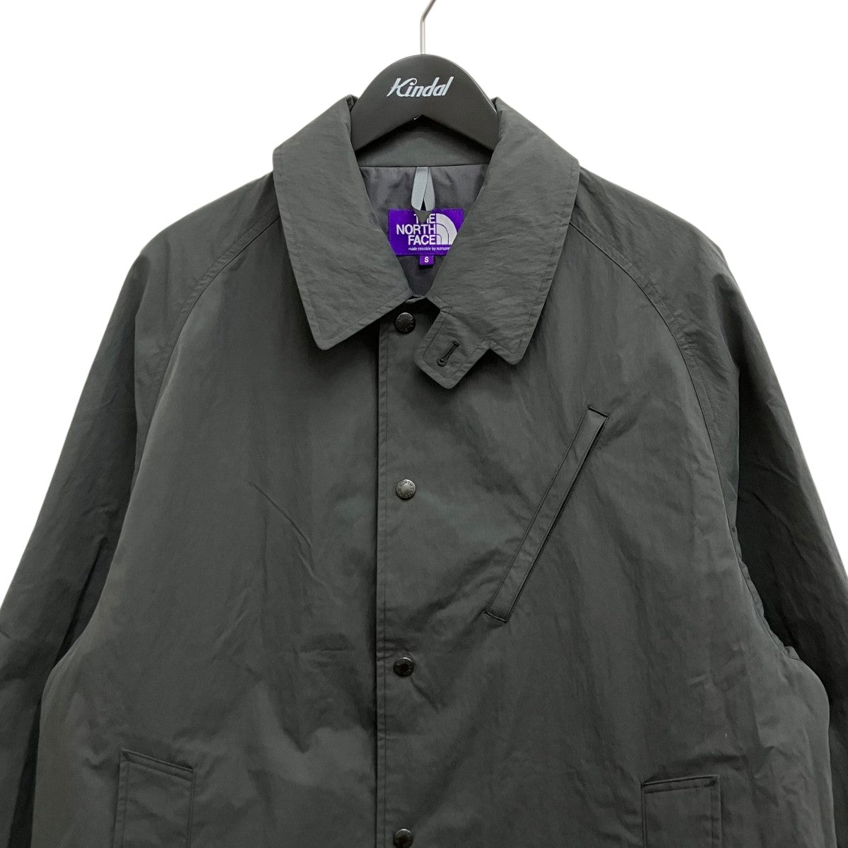 THE NORTHFACE PURPLELABEL Brushed Weather Field Soutien Collar Coat N26SB017 古着・中古-3枚目のアイテム画像