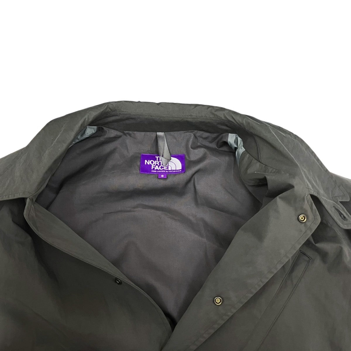THE NORTHFACE PURPLELABEL Brushed Weather Field Soutien Collar Coat N26SB017 古着・中古-6枚目のアイテム画像