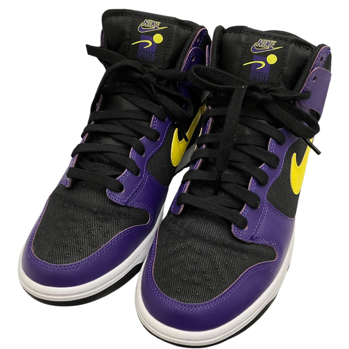 NIKE DUNK HI PREMIUM EMB LAKERSスニーカーDH0642-0001