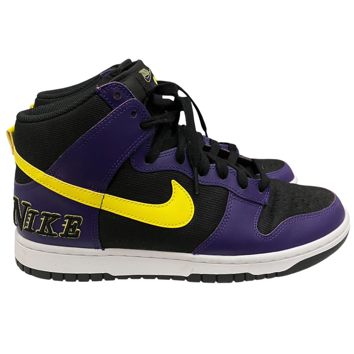 NIKE DUNK HI PREMIUM EMB LAKERSスニーカーDH0642-0001