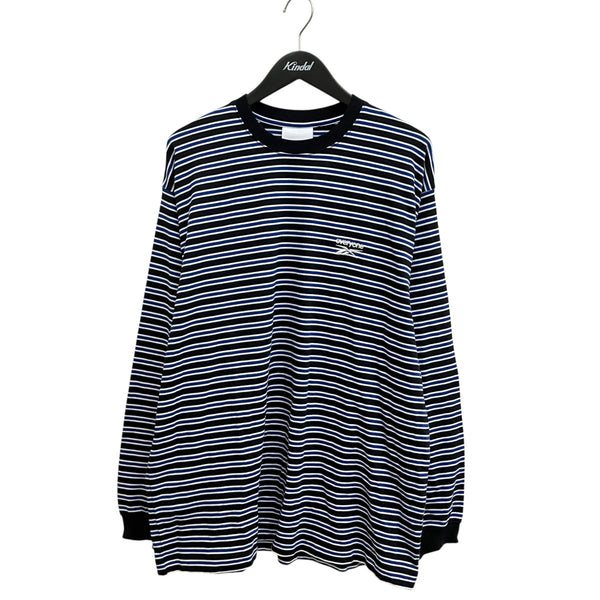 ※本日夕方で出品消します！　リーボック　エブリワン　ボーダーロンT XL everyone×REEBOK CLASSIC BORDER LONG SLEEVE TEE SHIRT RB00059