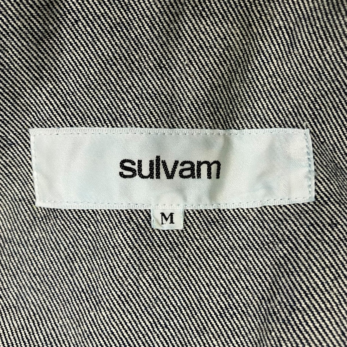 sulvam OVER DENIM JACKET - One Wash MT-Y01-090 古着・中古-5枚目のアイテム画像