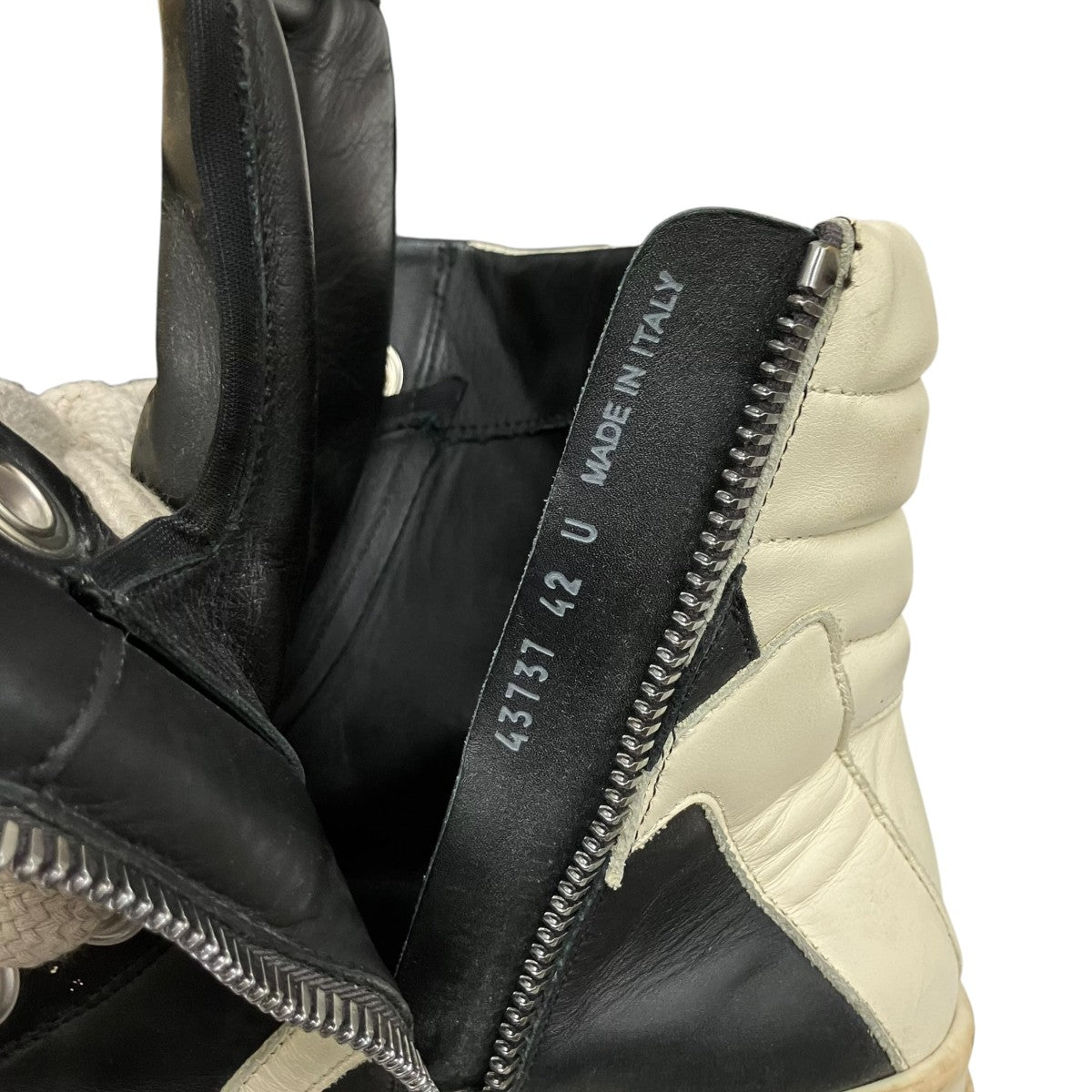 JUMBOLACED GEOBASKETハイカットスニーカー43737