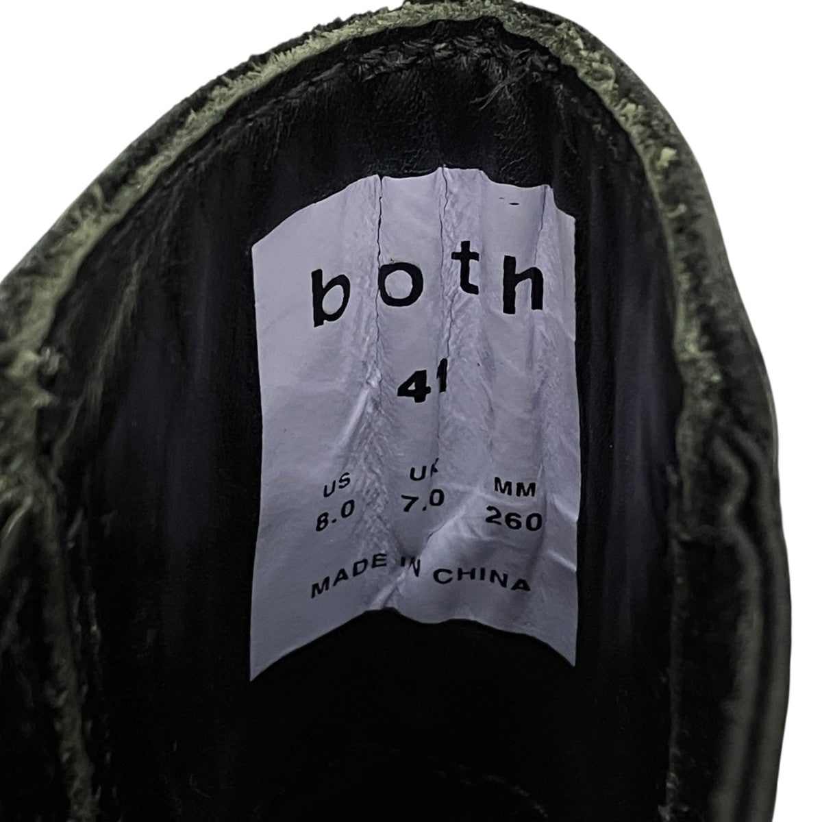 GAO PLATFORM CHELSEA-BLACKチェルシーブーツ
