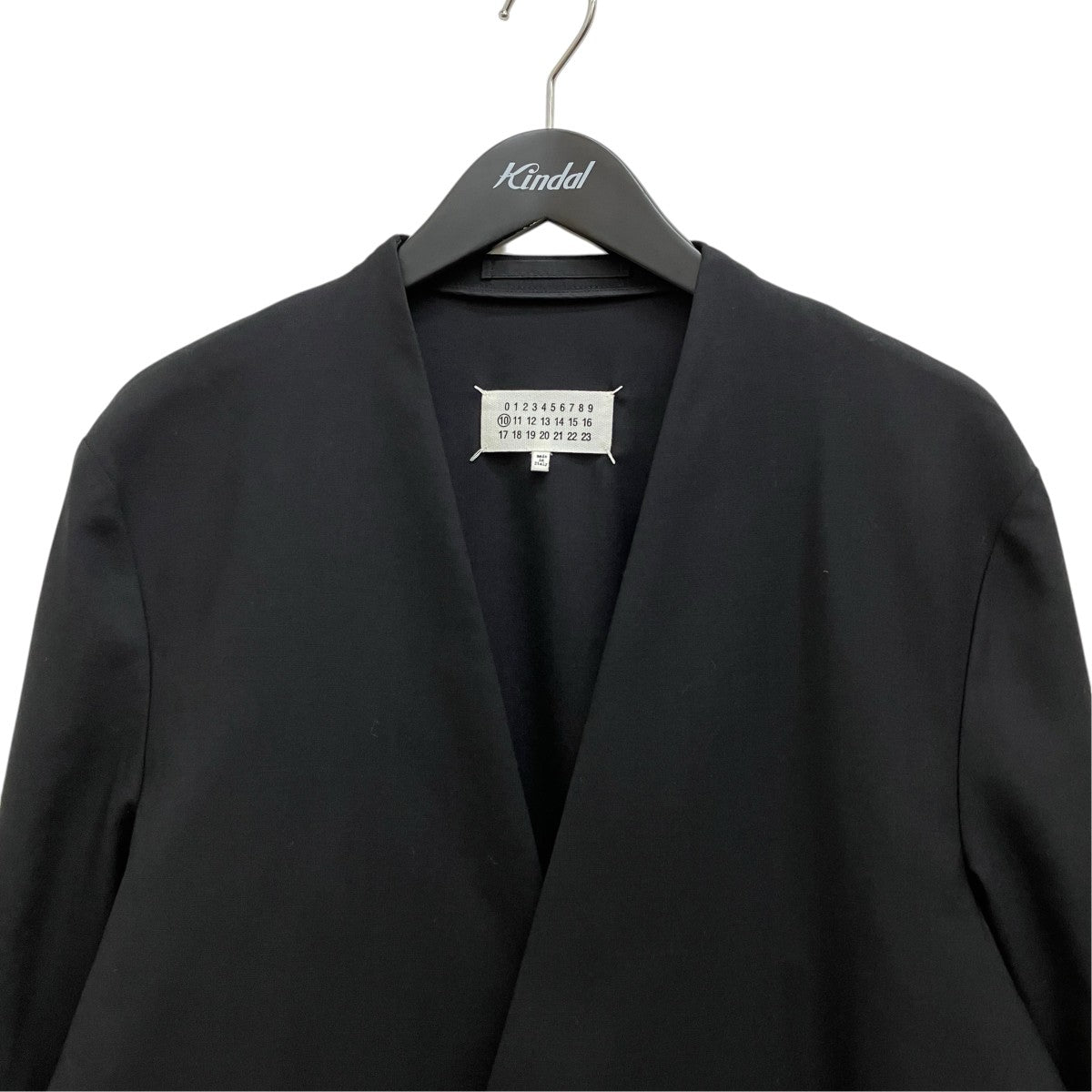 Maison Margiela ノーカラージャケットS50BN0447 古着・中古-3枚目のアイテム画像