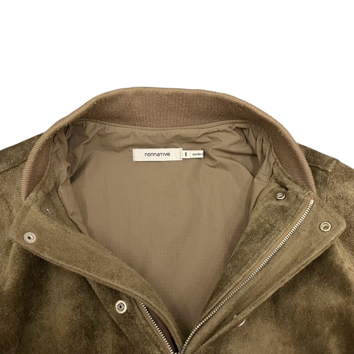 nonnative 16AW STUDENT JUMPER COW SUEDE NN-J3012 古着・中古-6枚目のアイテム画像