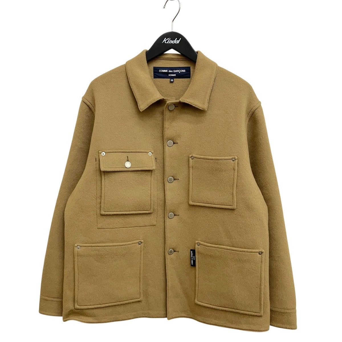 COMME des GARCONS HOMME 21AWAD2021ウールジャケットHH-J027 古着・中古-1枚目のアイテム画像