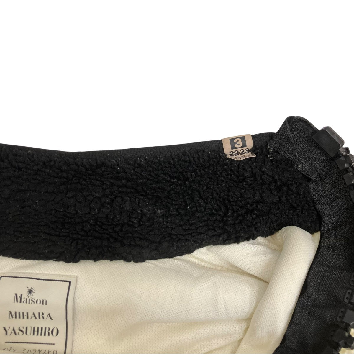 Maison MIHARA YASUHIRO wide back boa blouson A09BL631 古着・中古-6枚目のアイテム画像