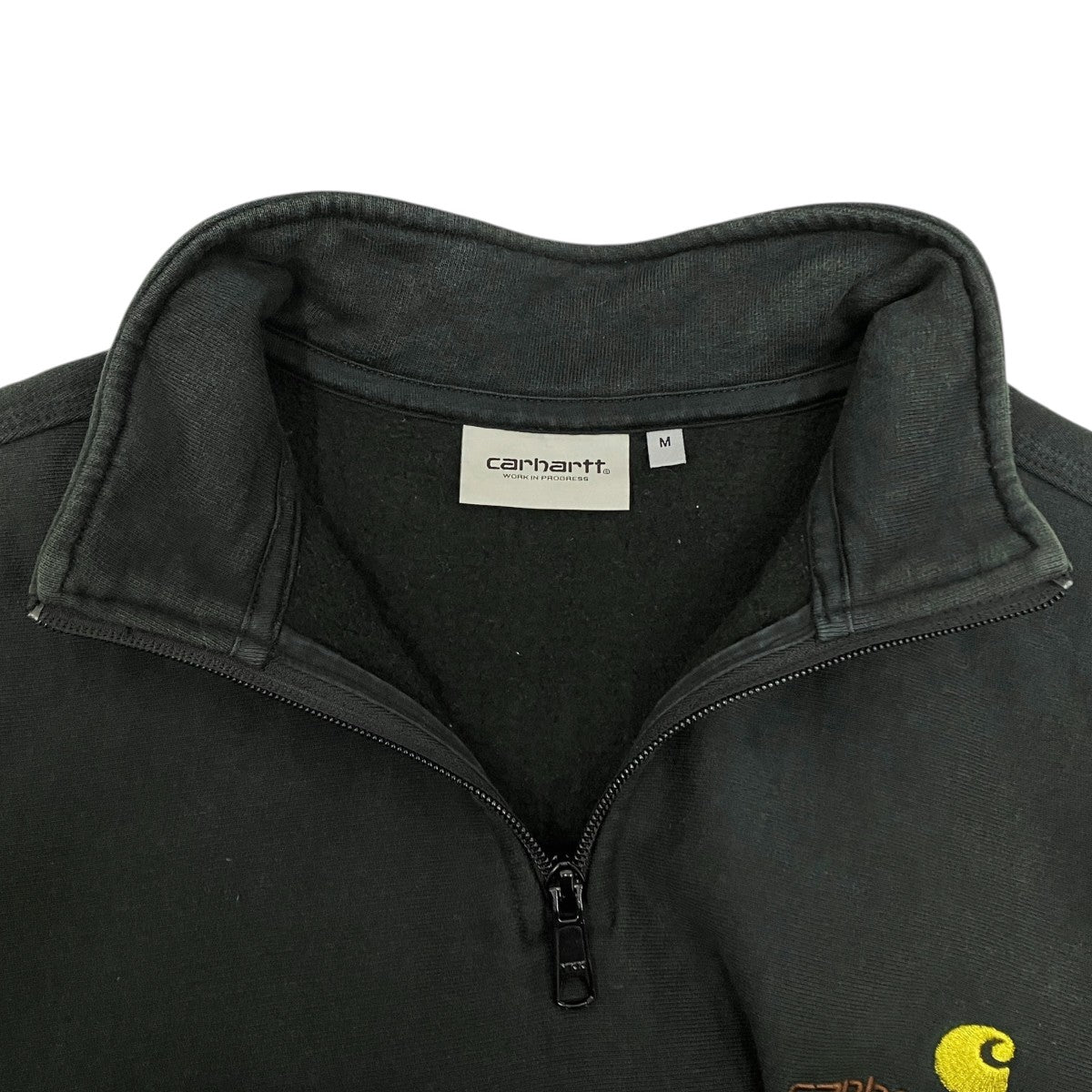 CarHartt Half Zip American Script Sweat I027014 古着・中古-7枚目のアイテム画像