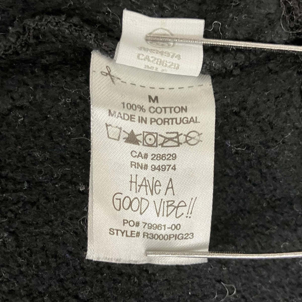 stussy IST CREW PIGMENT DYEDスウェットR3000PIG23 古着・中古-7枚目のアイテム画像