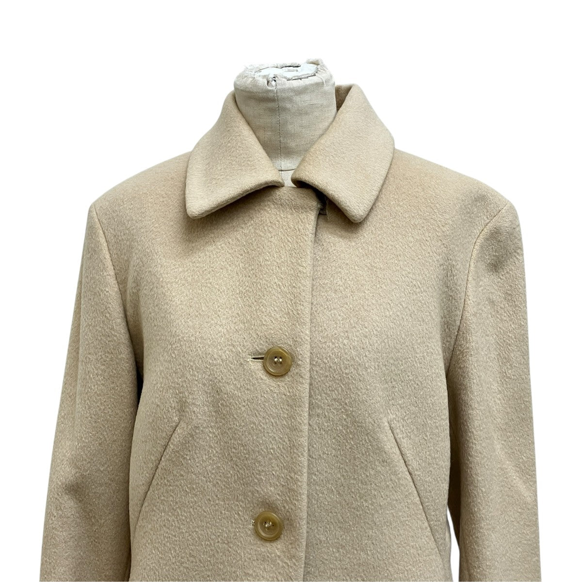 JIL SANDER 90-00s ステンカラーコート 古着・中古-4枚目のアイテム画像