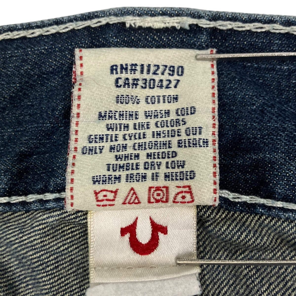 TRUE RELIGION RickyデニムパンツMB8859TSN 古着・中古-10枚目のアイテム画像