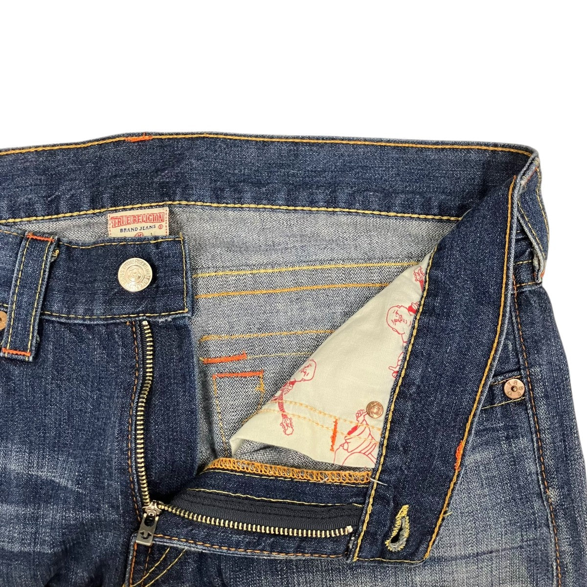 TRUE RELIGION BILLYデニムパンツMIA-B58OMC 古着・中古-7枚目のアイテム画像